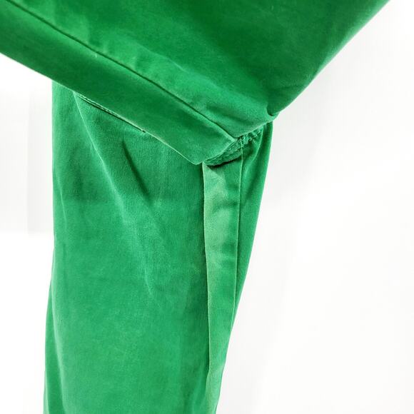 Abercrombie & Fitch Bright Green Cotton Blend Textured Skinny Jeans Women’s Sz 0 - Picture 5 of 9